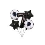 Siyah Rakam Folyolu Yaş Balon Set, 7