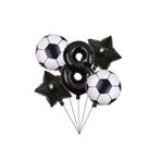 Siyah Rakam Folyolu Yaş Balon Set, 8