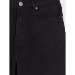 Siyah Regular Fit Kadın Jean Şort