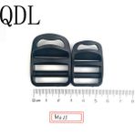 Siyah Renk Dokuma 20MM 10 Adet Siyah Merdiven Kilidi Kaydırıcı Plastik Tokalar Taktik Sırt Çantası Sapanlar Çanta Evcil Hayvan Yaka Aksesuarları Dokuma (Yurt Dışından)