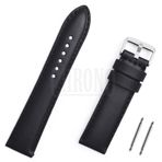 Siyah Saat Kordonu Kayış 18-20-22-24mm 24mm
