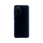 Siyah Samsung Galaxy A02s ile Uyumlu Kılıf Silikon Rubber Telefon Kılıfı ve Kabı Darbe Emici, İnce ve Yumuşak Dokulu, Kaymaz Tasarım