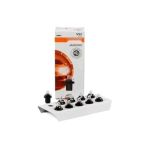 Siyah Soketli Mini Dipsiz Gösterge Ampul 12V 1.2W (10 Adet)