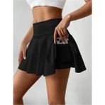 Siyah Şort Etekli Bikini Altı - 38