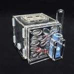 Siyah Stil 8X8X10CM Kendi Yapımı Akrilik Karınca Çiftliği Evcil Karınca Yuvası Atölyesi Karınca Evi ile Nemlendirme Su Kulesi Villa Kale Için Karınca 5 Katlı 8*8*10CM (Yurt Dışından)