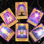 Siyah Stil Doğaüstü Tarot Destesi ve Rehber Kitap Kart Oyunu Hediye Pdf Rehber Kitapla 78 Kart Destesi Supernatural Tarot Okült Tarot Muse (Yurt Dışından)