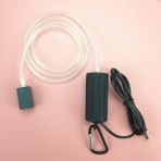 Siyah Stil Taşınabilir Mini USB Akvaryum Balık Tankı Oksijen Hava Pompası Sessiz Enerji Tasarrufu Malzemeleri Akvaryum Terrarium Balık Tankı Aksesuarları (Yurt Dışından)