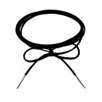 Siyah Süet Kadın Bağcıklı Choker Kolye