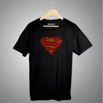 Siyah Superman Tişört Siyah