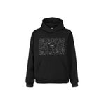 Siyah Sweat Matematik Fizik Formülü Denklem Sınav Ön Baskılı Sweatshirt Unisex Kapüşonlu Hoodie Siyah