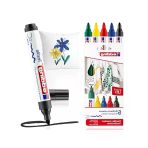 Siyah Tekstil Kalemi, 5 Adet Set, 2-3 Mm Uç