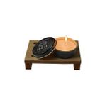 Siyah Teneke Lady Musk Esans Kokulu Mum 60 gr - Option-1