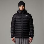 Siyah The North Face Erkek Kaz Tüyü Mont Terra Peak Hoodie Nf0a88 001 siyah