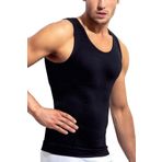 Siyah Toparlayıcı Vücut Şekillendirici Ve Sıkılaştırıcı Göbek Inceltici Erkek Korse, 2XL, BL1022-19804IGP27193659