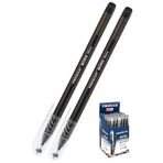 Siyah Tükenmez Kalem 1.0mm 2 Adet Pensan Büro Tipi Ballpoint Büro Plastik Kapaklı Tükenmez Kalem