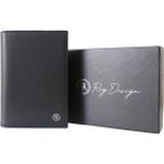 Siyah Unisex Pasaportluk Cüzdan/portföy