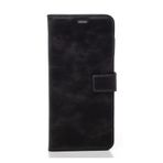Siyah Xiaomi Redmi Note 12s Hakiki Deri Cüzdan Kılıf Kapaklı, Mıknatıslı, Kartlık Bölmeli, Manyetik Kapama, Stand Özellikli, Şık ve Koruyucu