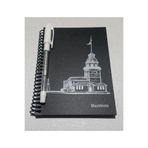 Siyah Yapraklı Defter ve Jel Kalem KRT2200