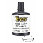 Siyah Yazı Tahta Kalem Mürekkebi 100ml 1 Adet Brons Tahta Kalemi Mürekkebi Kolay Silinebilir 100gr Okul Sınıf Öğrenci