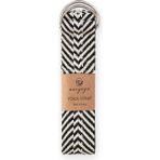 Siyah Zebra Desenli Yoga Kemeri