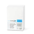 Siyanboard, Sert Beyaz Polistiren Plakalar - 3 x A4 (297 mm x 210mm) - Model yapımı ve model yapımı için plastik, kalınlık 2 mm.