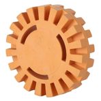 Siz Tekerleği, 4in Sticker Sökücü Kauçuk Silgi Tekerleği Yapıştırıcı Araç Çıkartma Pnömatik Çıkarma Aracı Yapıştırıcılar, Aşındırıcı Tekerlekler Ve Diskler İçin Adaptörlü