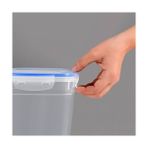 Sızdırmaz Kapaklı 6'lı Saklama Kabı Seti, Contalı Pp Plastik, Çeşitli Boyutlar (3X975 Ml, 3X1400 Ml), Gıdaları Güvenle Saklayın, Mutfakta Düzen Sağlayıcı - 0 Siyah - Option-1