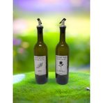 Sızdırmaz Yağdanlık Zeytin Yeşili Renkli 750 Mlx2 Adet Yağ Şişesi