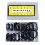 Sızdırmazlık halkalarını, Kauçuk o Halka Kitini, Saat contaları Için 180 Adet Izle, su yalıtımı Ve Esneklik Ile Kapak Mühür Contalarını Izle, 16mm-30mm çaplar