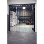 Size Ne Lazımdı Şeffaf Pvc Şerit Perde – Endüstriyel Alanlar İçin Soğuk Hava Ve Toz Bariyeri 2M Boy X 7M En