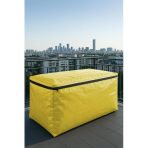 Sizenelazım Fermuarlı Sarı Su Geçirmez Bahçe Mobilyası Ve Balkon Eşya Koruma Brandası 100Cm X 350Cm