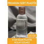 Sizeuyduk 100 Adet 50 ml Dnz21 Dezenfektan Kolonya Parfüm Hediyelik Nikah Nişan Düğün Için Boş Plastik Şişe