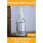 Sizeuyduk 25 Adet 50 Ml Sprey Başlıklı Est Likit Mürekkep - Dezenfektan - Kolonya Boş Şişesi