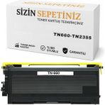 Sizinsepetiniz TN2355 Muadil Toner Brother Hl / Mfc Serisi Yazıcı Uyumlu