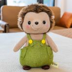 SJ Sevimli Küçük Kirpi Bebek Peluş Oyuncak Çocuk Hediye Yastık 350G35CM (Yurt Dışından) - Yeşil