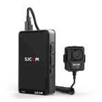 SJCAM A30 Vücut Kamerası 16X Dijital Zoom Tak-Çıkar 64GB Dahili Hafıza Güvenlik Polis Ekipmanı IP64 FullHD Video 4” Dokunmatik Ekran 5800mAh Ultra Geniş Batarya 12MP Siyah