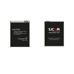 SJCam A50 2250 mAh Şarj Edilebilir Lityum Pil Uyumlu Yedek Batarya