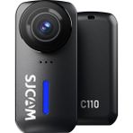 Sjcam C110 4K Eıs Wifi F2.0 15MP 125° IP65 30 Metre Su Geçirmez Mini Aksiyon Kamerası Siyah