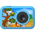 SJCAM FunCam Çocuk Kamerası FullHD 1080p 12MP 2.0” Ekran 650mAh Fotoğraf Makinesi Aslan Desenli Mavi - Lion
