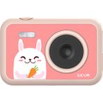 SJCAM FunCam Çocuk Kamerası FullHD 1080p 12MP 2.0” Ekran 650mAh Fotoğraf Makinesi Tavşan Desenli Pembe - Rabbit