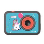SJCam Funcam Kids Siyah Unicorn Desen Aksiyon Kamerası