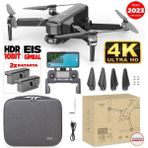 Sjrc F11 Pro Combo 4K Kameralı Drone Seti - 2 Batarya - 1.5 Km Menzil - 26 Dakika Uçuş Süresi + Çanta + Eıs Stabilizasyon - Gri