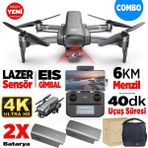 SJRC F22S Pro Combo 4K 2 Batarya Drone Set