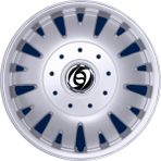 SJS Ford Jant Kapağı Gri 16 inç (Bombeli Model) Kırılmaz ve Esnek