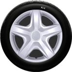 Sjs Sks Alfa Romeo Jant Kapağı 14 Inç Kırılmaz 1 Takım 4 Adet NO:202