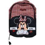 SK Toys Mickey Mouse Mınnıe Ilkokul Çantası Seti Ilkokul Çantası, Termal Beslenme Çantası ve Kalem Kutusu