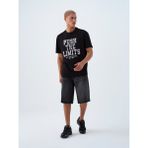 Skater Fit Erkek Şort - Denim