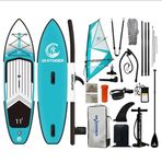 Skatinger i-Rocker Yelkenli Rüzgar Sörfü 335 x 84 x 15 cm Şişme SUP Paddle Board-Full Set Rüzgar Sörf Tahtası