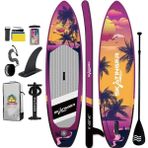 Skatinger Lethe Boards Sunrıse Double Layer Sup Paddle Board Skatinger , Isup Şişme Sörf Tahtası Kürek Sörfü Full Set 335 x 84 x 15 cm + Su Geçirmez Telefon Kılıfı