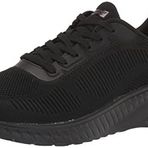 Skechers 117209-BBK Bobs Squad Chaos-Face Off Siyah Kadın Spor Ayakkabı